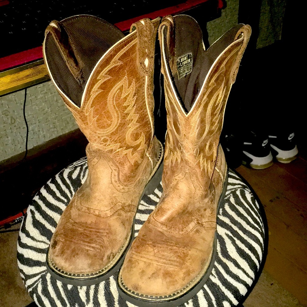 Womens Justin boots